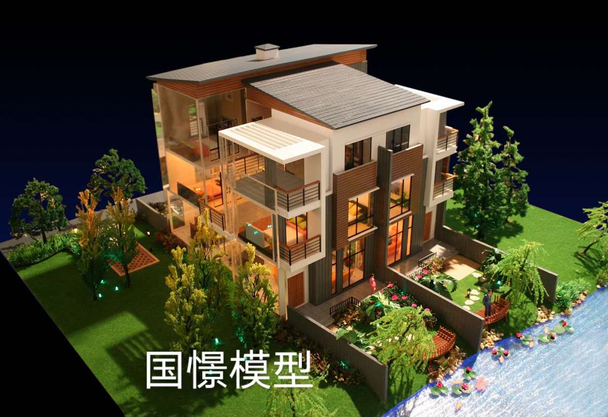 东辽县建筑模型